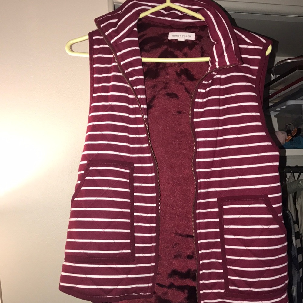 Striped vest